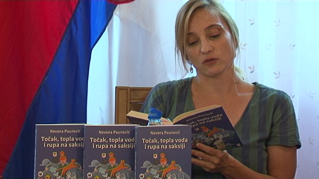 Knjiga „Točak, topla voda i rupa na saksiji“ autorke Nevene Paunović promovisana u Crepaji